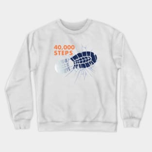 40,000 Steps Logo Crewneck Sweatshirt